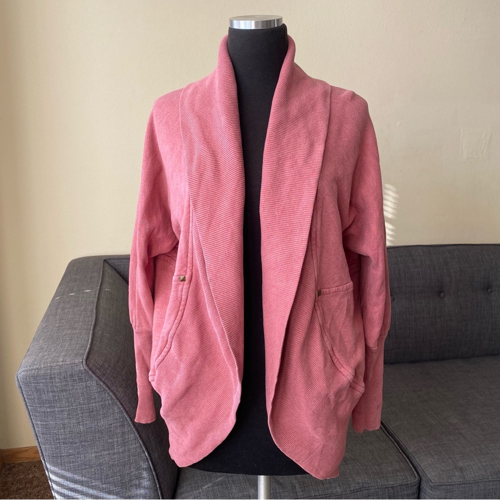 Aritzia Wilfred Diderot Cocoon Oversized Sweater Cardigan